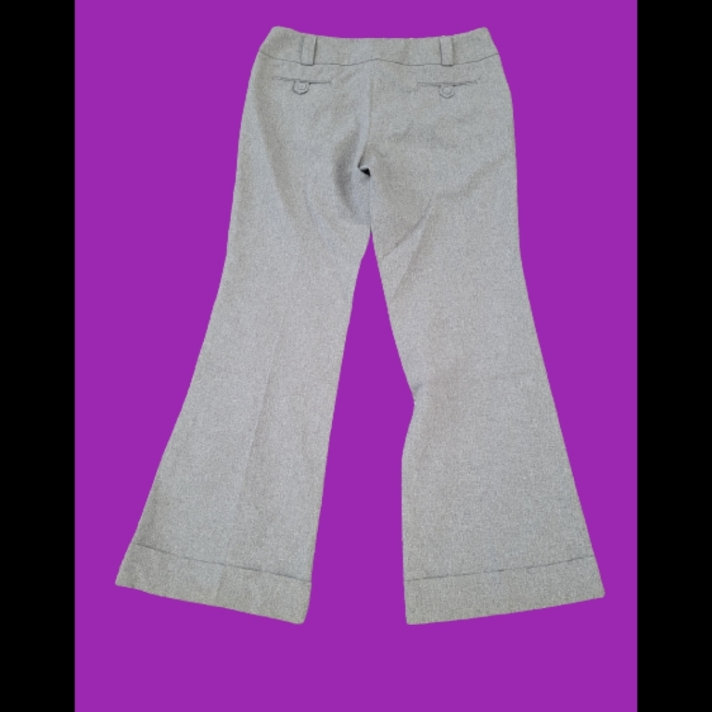 Suzy Shier 13/14 Grey Flare Dress Pants - Picture 3 of 11